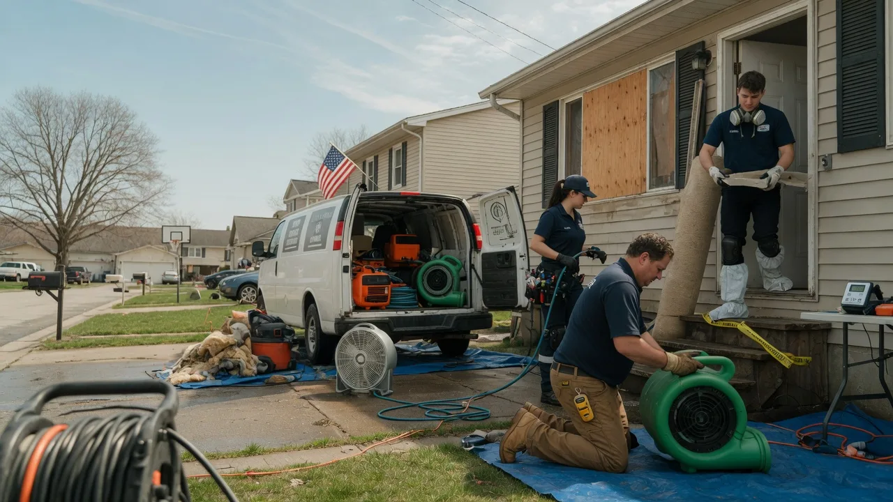 Water Damage Restoration in Crane, IN near me